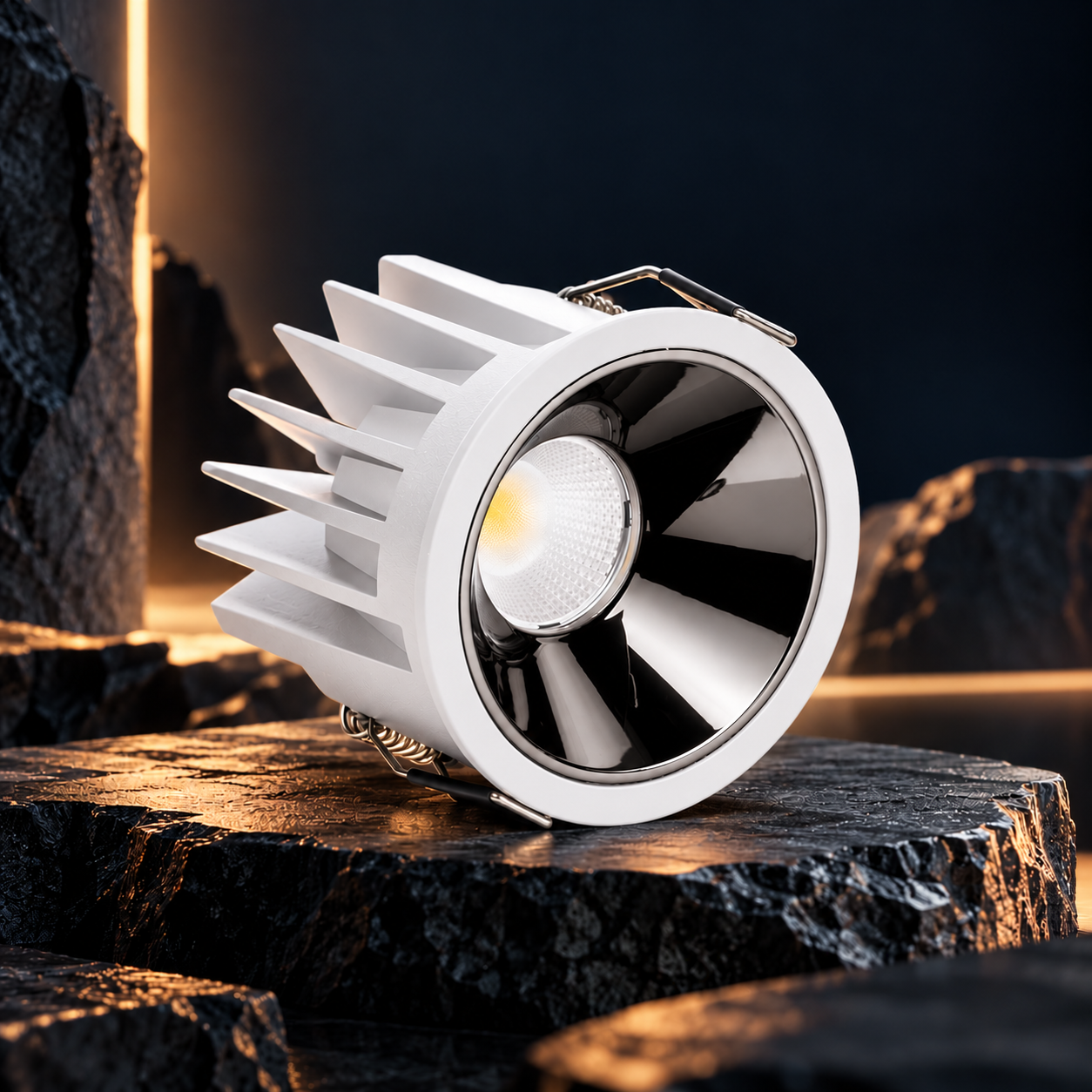 COB light - WHITE & GUN BLACK